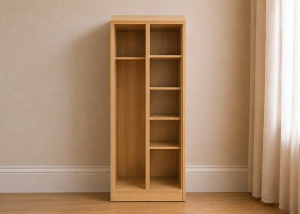 Oak Como Extreme Open Wardrobe