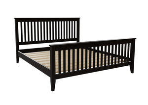 Copenhagen High End Bed, Finished in Stained Black Ash