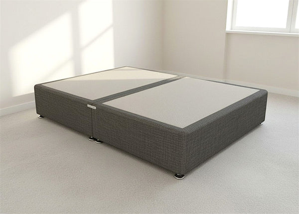 Divan Base in Charcoal Finish