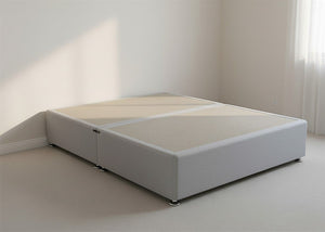 Divan Base in Light Grey Finish