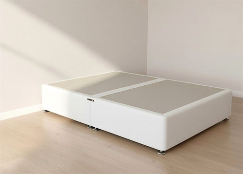 Divan Base in White Finish