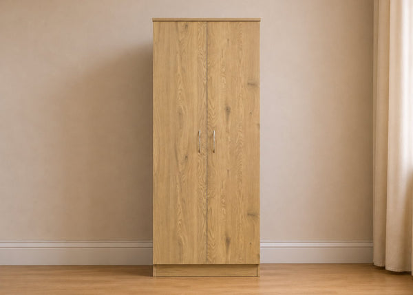 Double Wardrobe in Oak