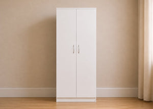 Double Wardrobe in White