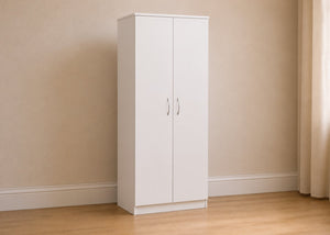 Double Wardrobe in White
