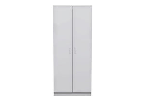 Double Wardrobe in White