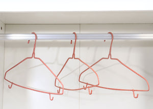 Double Wardrobe in White Hanging Rail