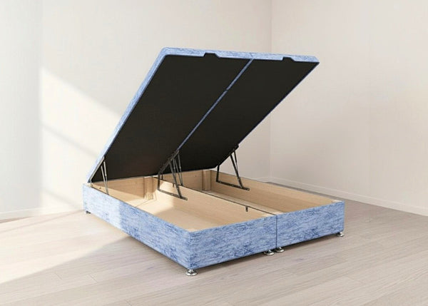 End Lift Ottoman Bed in Nautilus Water-Resistant Fabric