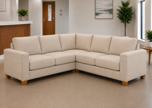 Endura Sofa finished in Natural Flat Weave in a 2+2 configuration