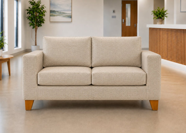 Endura 2 Seater Sofa finished in Natural Flat Weave fabric