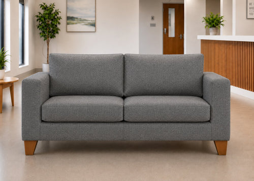 Endura 3 Seater Sofa finished in Grey Flat Weave fabric