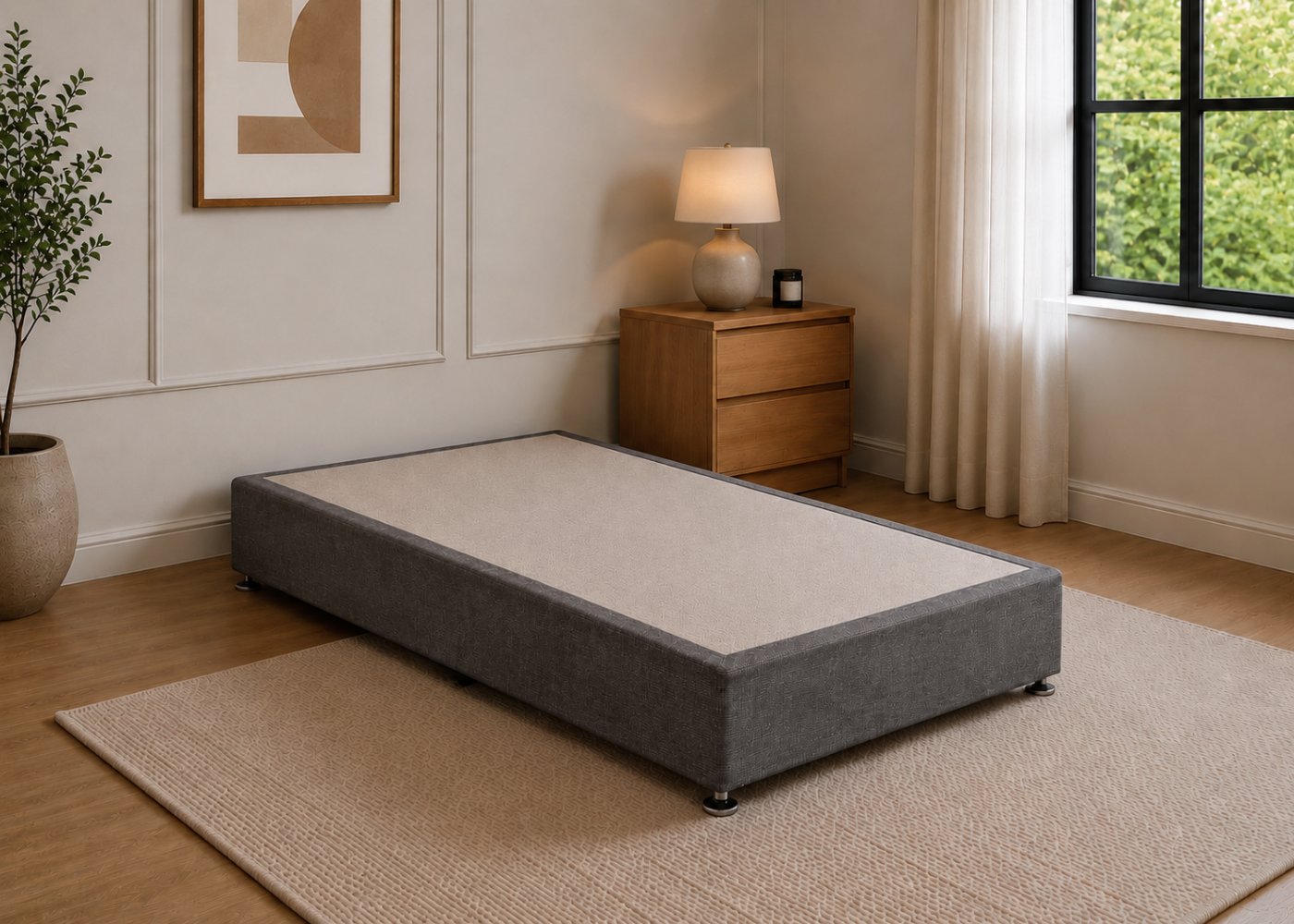 Divan Base Raha Cont Divan Bed Base | 'Essential' Build | Reinforced Beds