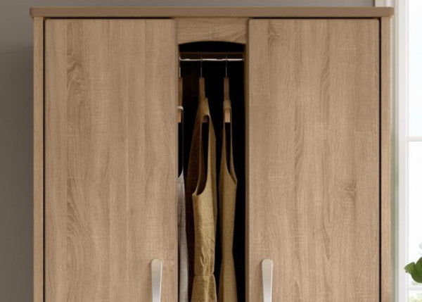 Close Up of Farnham Dementia Wardrobe 