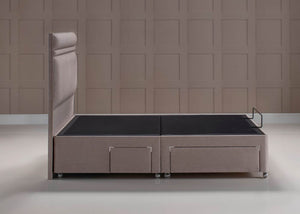 Heavy Duty Adjustable Bed | Flat | Lavender Headboard