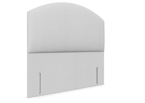 Fresia Floor Standing Headboard, Finished in Faux Linen Polar