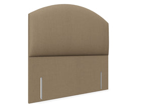 Fresia Floor Standing Headboard, Finished in Faux Linen Sand