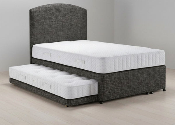 Heavy Duty Guest Bed in Charcoal Finish