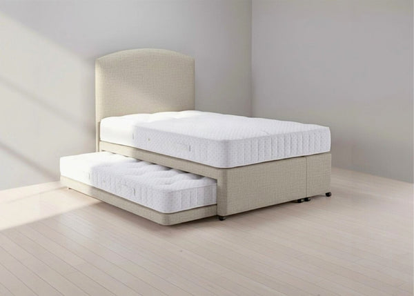 Heavy Duty Guest Bed in Light Grey Finish