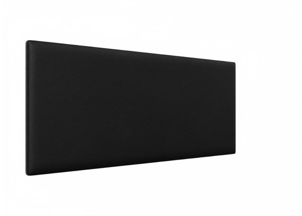 Hermia Headboard in Faux Leather Black