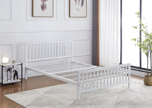 Holkham Bed Finished White in Double Size