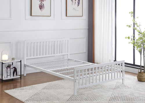 Holkham Bed Finished White in Double Size