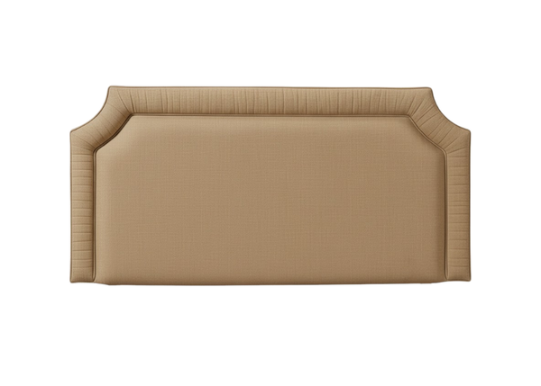 Holly Headboard - Emperor - Faux Linen Sand - New (Clearance)