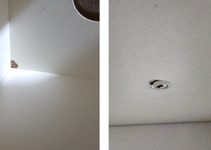 Examples of Internal Drawer Imperfections to Unit