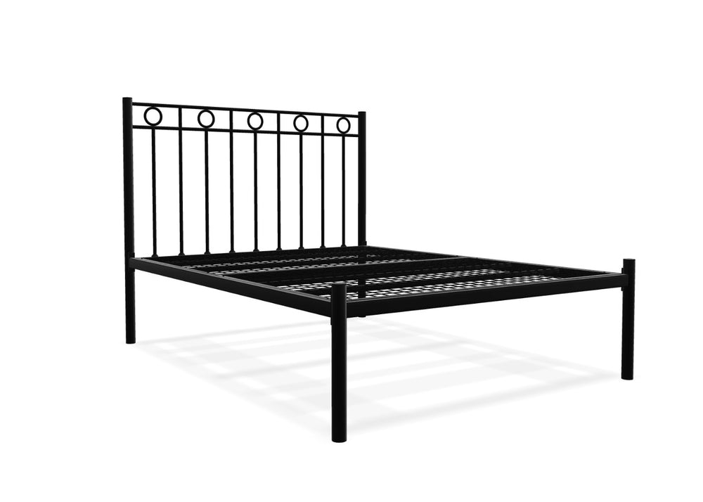 Ivy High End Bed in Ivory, with Reinforced Mesh Base