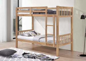 Kelling HD Bunk Bed - Oak Finish