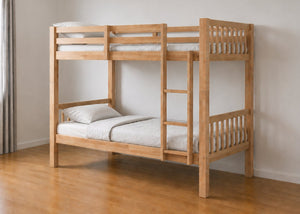 Kelling HD Bunk Bed in Oak finish, with Mattresses