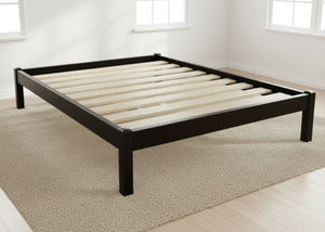 Lille Pine Bed in Black Ash Finish