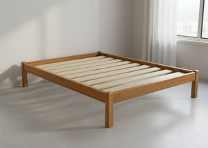 Lille Pine Bed in Oak Finish