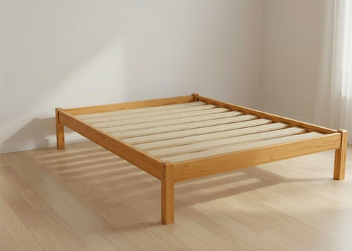 Lille Pine Bed in Antique Finish