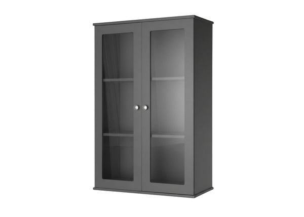 Livorno 2 Door Dresser Top in Graphite Grey Finish
