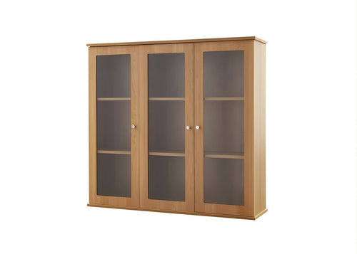 Livorno 3 Door Dresser Top in Light Oak Finish