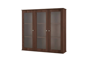 Livorno 3 Door Dresser Top in Dark Walnut Finish