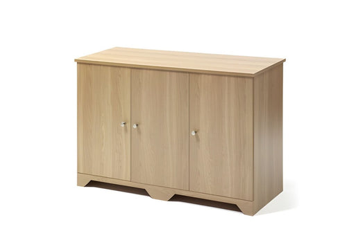 Livorno 3 Door Sideboard in Light Oak Finish
