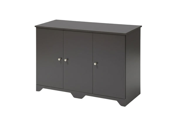 Livorno 3 Door Sideboard in Graphite Grey Finish