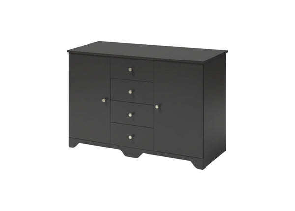Livorno 2 Door 4 Drawer Sideboard in Graphite Grey Finish