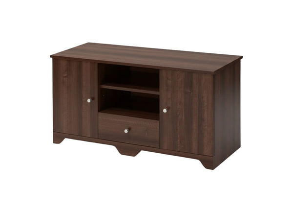 Livorno TV Unit in Dark Walnut Finish