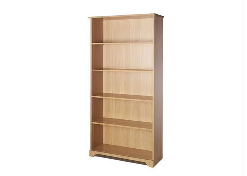 Livorno Tall Bookcase in Light Oak Finish