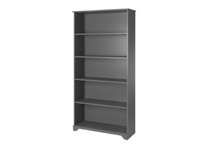 Livorno Tall Bookcase in Graphite Grey Finish