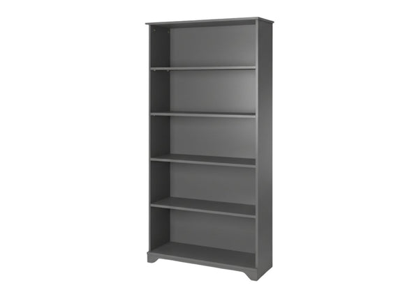 Livorno Tall Bookcase in Graphite Grey Finish