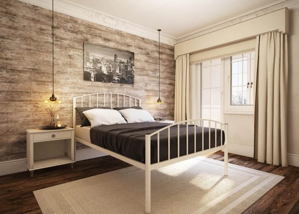 Melody Metal Bed Frame High End in Black