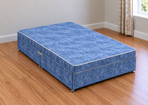 Mental Health Care Divan in Double Size, with Nautilus Coil Mattress