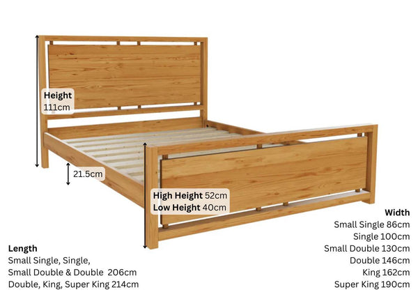 Messina Pine Dimensions