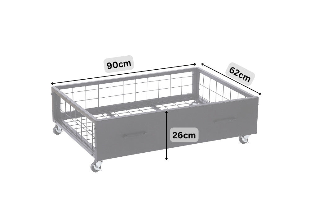 Curved Metal Bed Frame Melton Bed Reinforced Beds