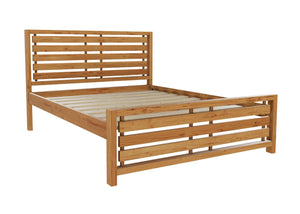 Novara High End Bed Finished in Antique Wax