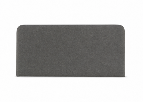 Oberon Strutted Headboard Finished in Charcoal Fabric