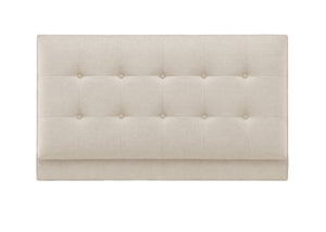 Orchid Headboard in Flat Weave Putty Cream