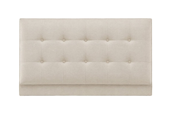 Orchid Headboard in Flat Weave Putty Cream